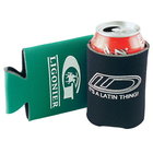 Cheap insulated 2.5mm neoprene SBR collapsiple beverage can cooler holder for promotion