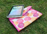 Cute stand shockproof neoprene case for ipad 4 case with velcro closure