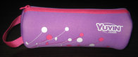 wholesale cute cylinder neoprene pencil case with wristband