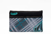 Double layer promotional neoprene pencil case wholesale for school and office use
