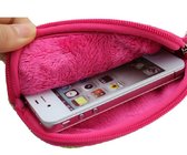 waterproof cute neoprene phone case for love couples,zipper closure phone sleeve BV passed