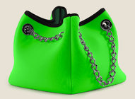neoprene tote handle bag for ladies / OEM manufacturer shopping bag export to Italy