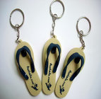 Hot selling custom logo/color PVC key pegs fashion accessories High-heeled shoe keychain
