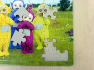 Hot sell intelligence toy DIY cartoon paper puzzle