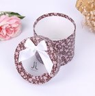 High-grade scarves round box flowers gift box packaging box