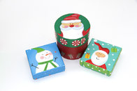 Christmas gift box 5pcs set,round/rectangle gift box from facroty