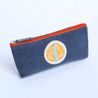 Factory export student pencil case,Canvas Pencil Case Stationery Supplies