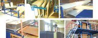 China qingzhou factory sale professional evaporative cooling pad making machines