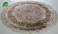 Persian Floral Center Classical Handmade Silk Hallway Carpet/tapestry