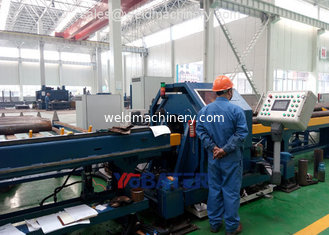 China Automated CNC Pipe End Face Beveling Machine for thick heavy piping spool preparation supplier