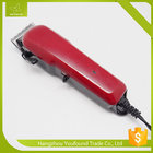 JW-2020 Red Popular Shap Cuttiing Machinery Cord Magic Clip Hair Clippers