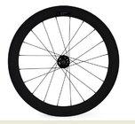 Best quality 700c 60MM Carbon clincher wheelset with width 23mm fixed gear for track bike