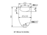 20inch 38mm clincher 451mm 23mm wideBMX Rims carbon Small Wheels mini performance kid bike bmx wheels