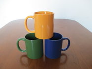 Color Glaze Ceramic Mugs with logo,100% Dishwasher Proof;dinerware,tableware