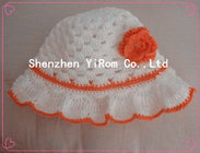 YRHH13004 crochet hat,handmade hat, children hat