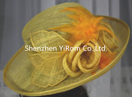 YRSM15003 cocktail hat,  sinamay hat,kentucky derby hat,  church hat,royal ascot hat,race hat