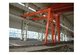 Yuantai single beam semi gantry crane,single girder gantry crane 10 ton