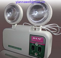 China Fire emergency light led emergency lights export induction lamp emergency lighting double-headed emergency light supplier