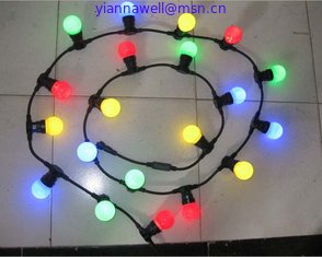 China Holiday lighting E27, IP44 lamp cable,500 mm spacing, 50 m per piece Led decorative lighting supplier