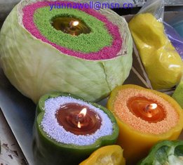 China smell wax candle bead supplier