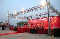 Wholesale Wedding Plywood Stage With Red Color