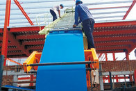 Tile Making Crane Truck   1. Combine of steel tile transport and making. 2. Feeding from ground up to roof.