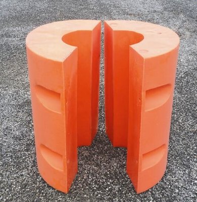 China Orange pipe floaters to export to South East of Asia supplier