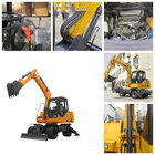 Mini Wheel Excavator Prices JHL70 Wheel Excavator China Manufacturer Supply