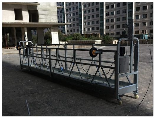 China 3 Phase 60HZ aluminium 3*2m 1.5kw Zlp630 suspended platform for wall painting supplier