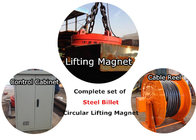Circular Lifting Electromagnet for Steel Billet