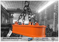 Oval Shape Lifting Electromagnet for Material lifting from Narrow-shape Space MW61-220120L/1
