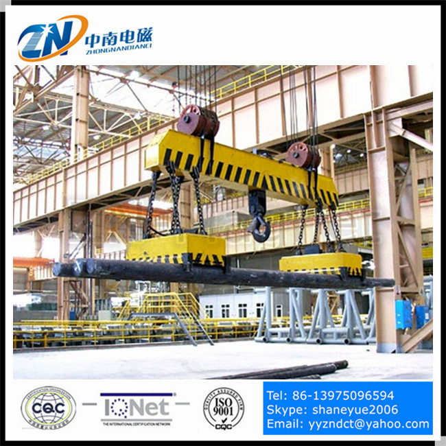 Rectangular Lifting Electromagnet for Round and Steel Pipe MW25-17080L/1