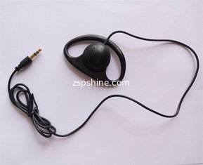 Professional Ear Hook Earphone Meeting Monitar headphone with 3.5mm Stereo Jack for Office worker Meeting Translation
