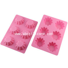 China silicone molds for candy ,flower shape silicone molds maker supplier