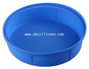 China round shape silicone cake pan  , new design silicone baking pans supplier