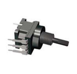 16mm rotary potentiometer, carton potentiometer with metal shaft, potentiometer with switch