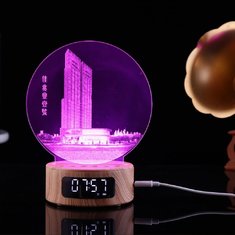 China 2018 Newest Product 5 in 1 multifunctional art atmosphere lamp 3D engraving  night light  bluetoooth speaker supplier