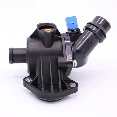 Complete Thermostat Housing Assembly Audi Car Engine Parts With Sensor 06b121111k supplier