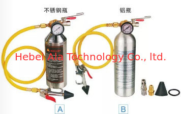 Auto AC Tool Air conditioning pipe cleaning bottle Aluminum bottle