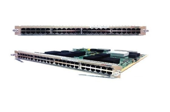 China Gigabit Ethernet Modules for Cisco C6800-48P-TX Catalyst 6800 48-port 1GE Copper Module supplier