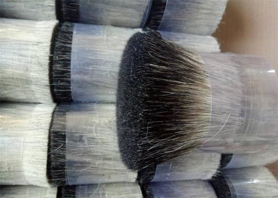 China Hot Sell Pure Black Badger Animal Hair Brush Hair With 55mm supplier