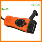 Anfly 4 In 1 Rechargeable LED Torch
