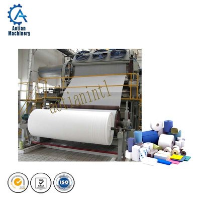 1092mm Jumbo Roll Toilet Tissue Paper Making Machine Virgin Pulp Toilet Paper Machine