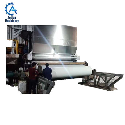 1092mm Jumbo Roll Toilet Tissue Paper Making Machine Virgin Pulp Toilet Paper Machine