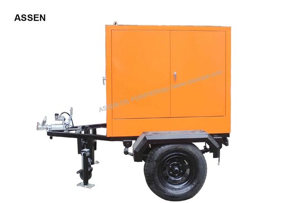 China Mobile Transformer Oil Purification Plant,Trailer Oil Treatment machine for outdoor use supplier