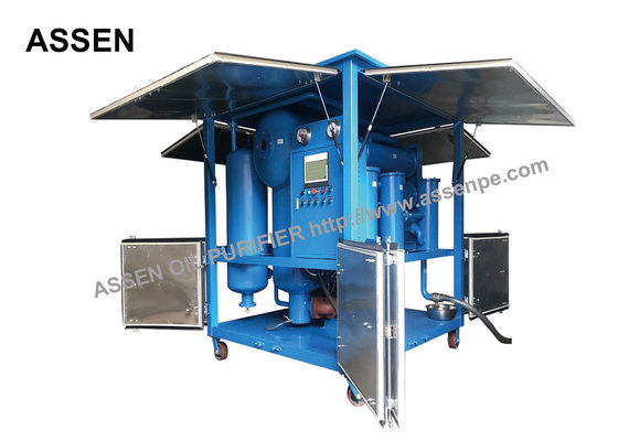 China Multi-Stage High Vacuum Transformer Oil Purification Machine, Vacuum Dehydration Plant for cleaning oil in transformer supplier