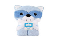 Cute Animals Towels Baby Girl Blankets With Hood , OEM / ODM Accepted
