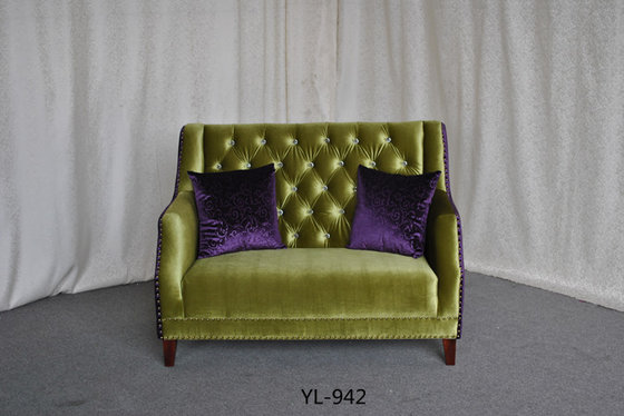 Elegant fabric hotel/restaurant sofa/booth  (YL-857)