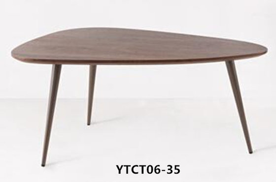 FURNITURE MANUFACTURE Metal wood look lesiure TABLE IN HOTEL (YTCT06-35)