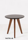 FURNITURE MANUFACTURE Metal wood look lesiure TABLE IN HOTEL (YTCT06-35)